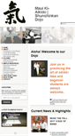 Mobile Screenshot of mauiaikido.com